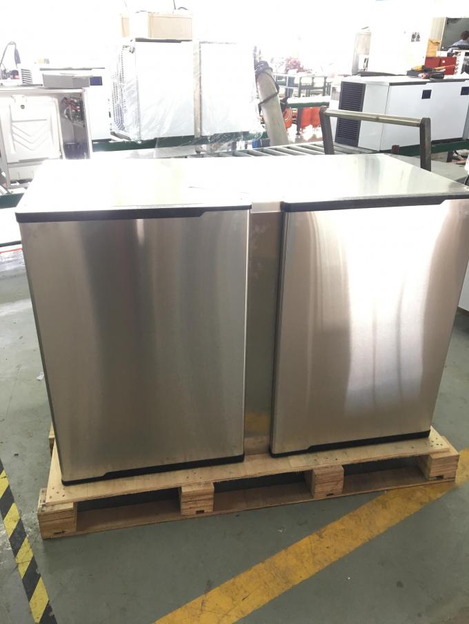 Raffreddamento a aria della macchina 60kg della macchina per ghiaccio del blocchetto di acciaio inossidabile R401A 17